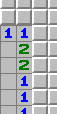 1-2-2-1 düzeni, örnek 1, işaretsiz